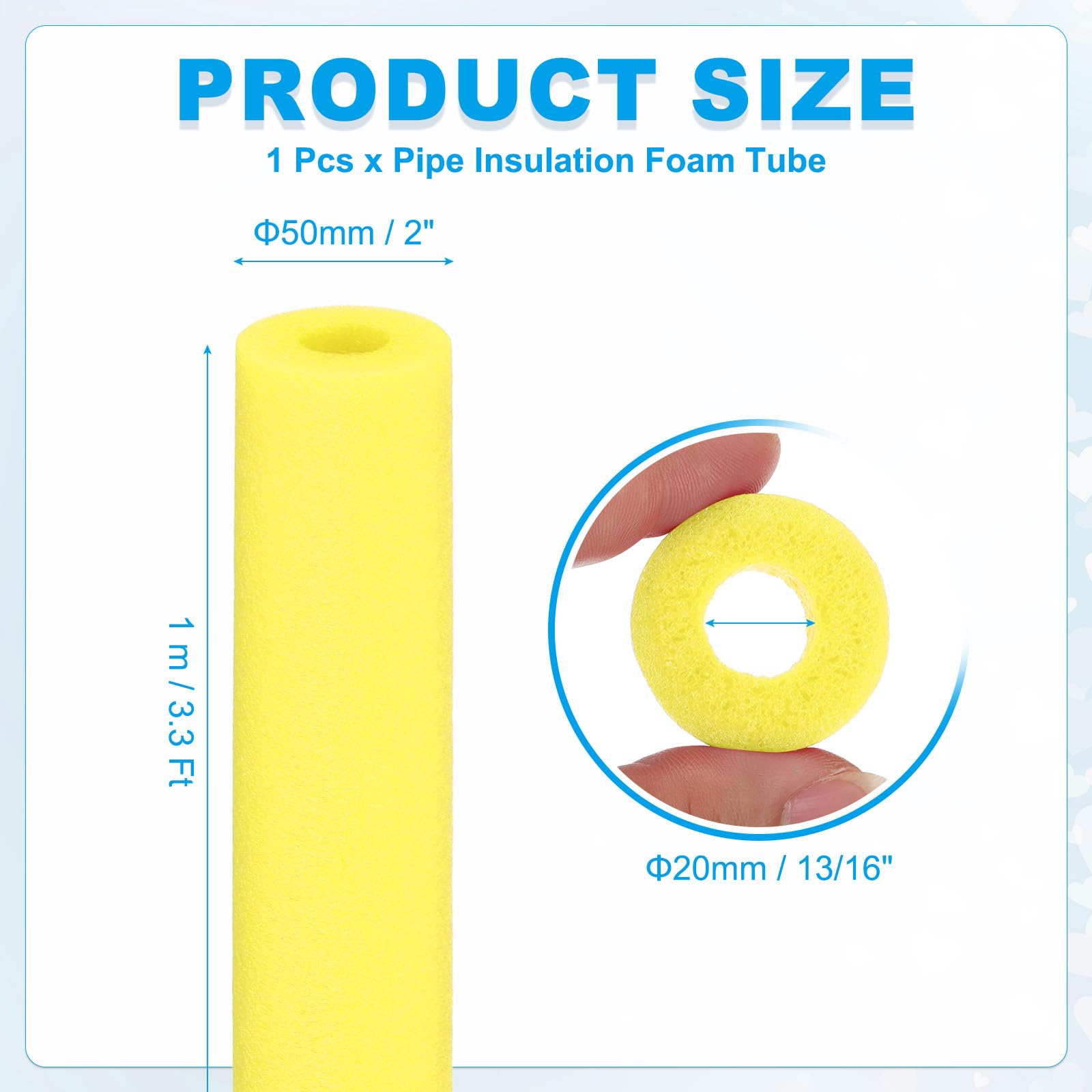 PATIKIL Pipe Insulation Foam Tube - Image 2
