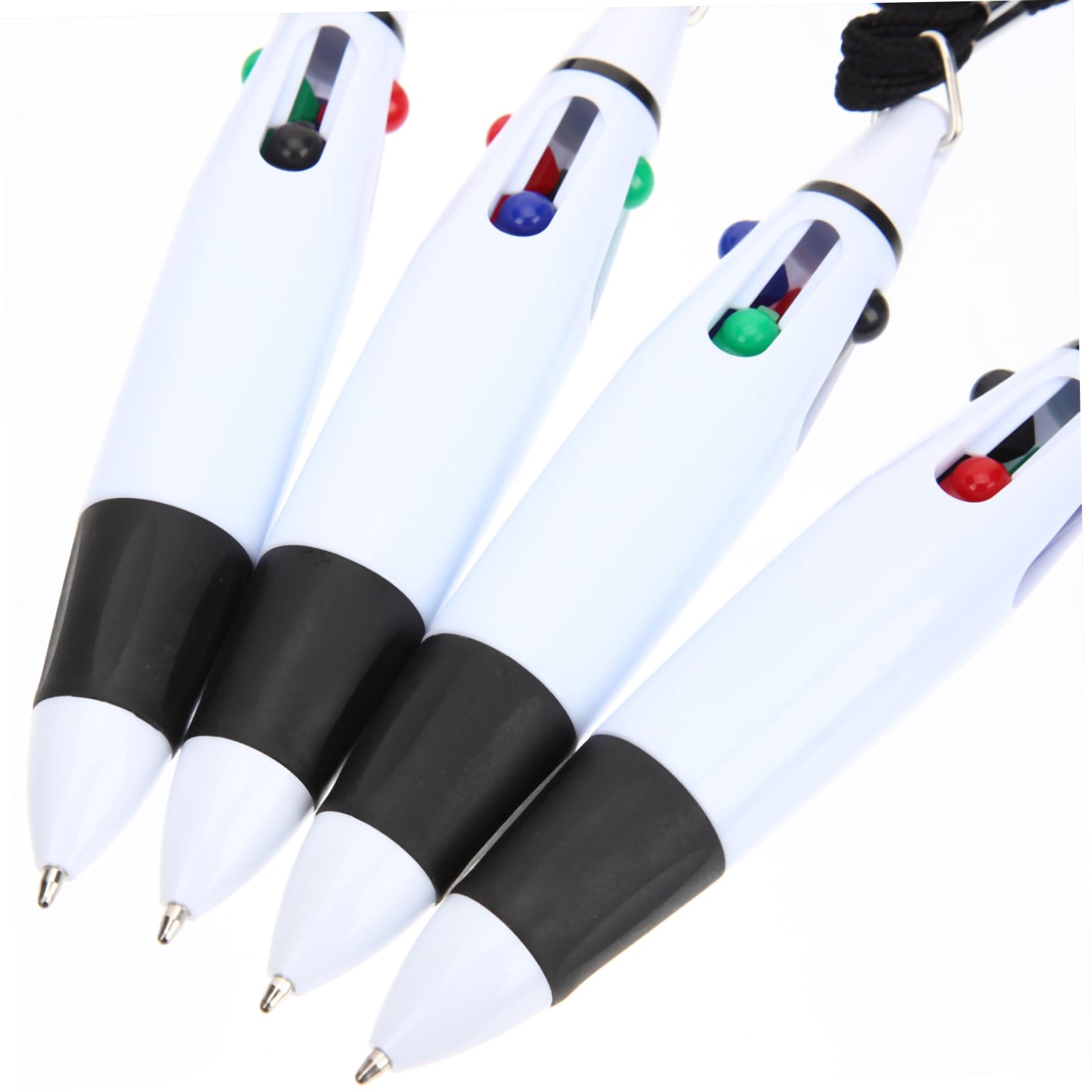 Lurrose Lot De 5 Stylos À Bille 4 Stylos À Changement De Couleur Fournitures Scolaires Stylos Amusants Pour Les Fêtes 10 Pièces X 5