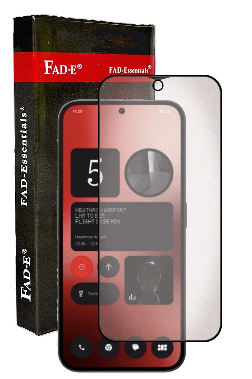 FAD-E Matte Tempered Glass Screen Protector Guard for Nothing Phone 2A (Matte Transparent) (B0D7PS7Y75) Amazon Price History, Amazon Price Tracker
