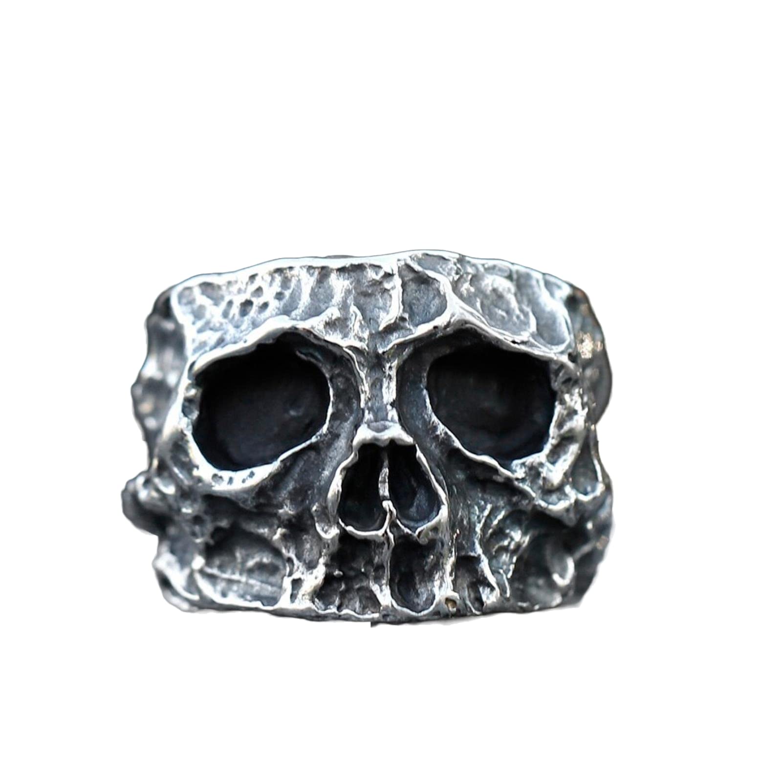 New Men's Rings Calvarium Skull Ring Gothic Biker Motorcycle Hip-hop Jewelry For Gifts