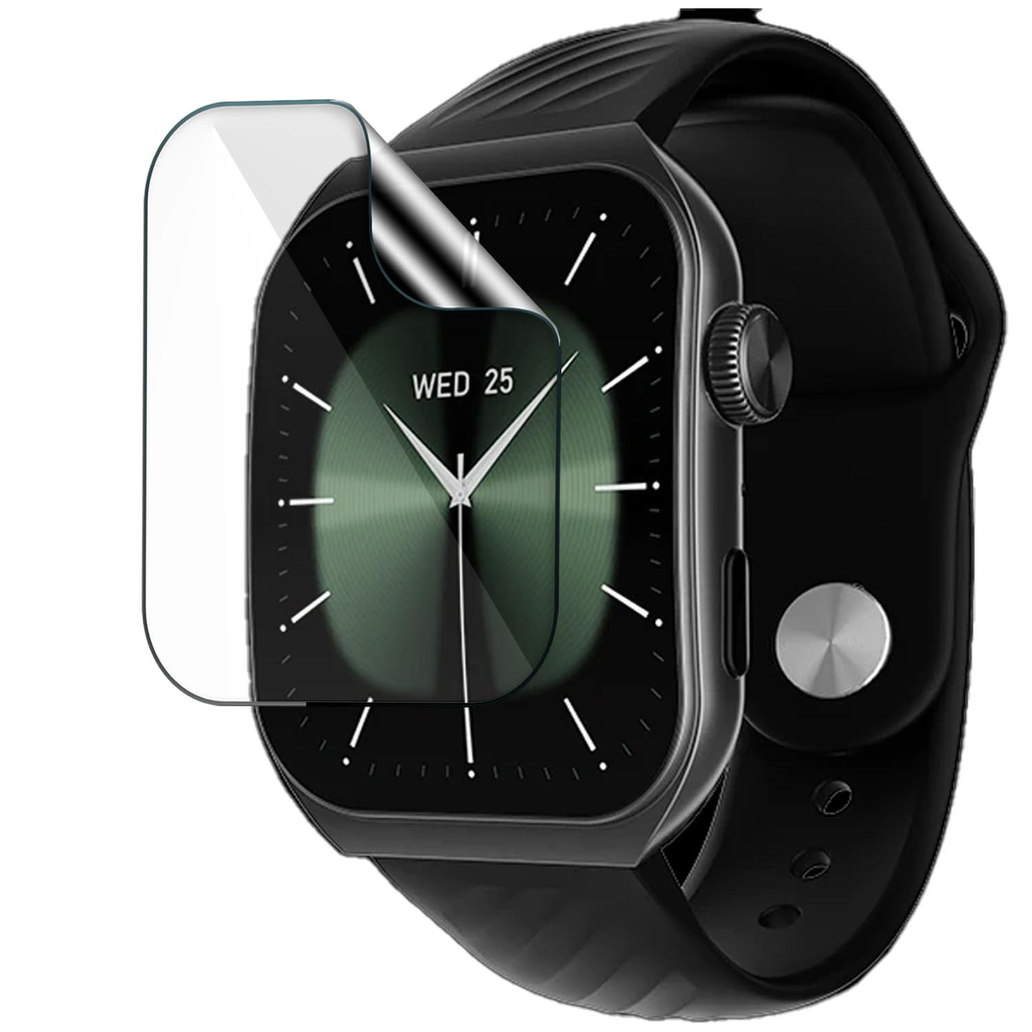 FCS smartwatch screen guard for boAt Ultima Vogue | Pack of 3 | Edge to Edge Coverage | Ultrathin 0.125mm 9H anti shock flexible Watch screen protector TPU membrane (3) (B0CJRKFGPM) Amazon Price History, Amazon Price Tracker