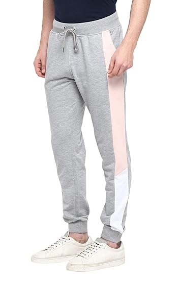 Men's Solid Slim Joggers Track Pants