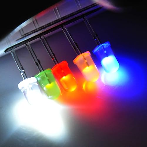 Miniatura 4 de Gikfun Kit surtido de luces LED de 0.197 in para Arduino (paquete de 100 piezas) EK8437