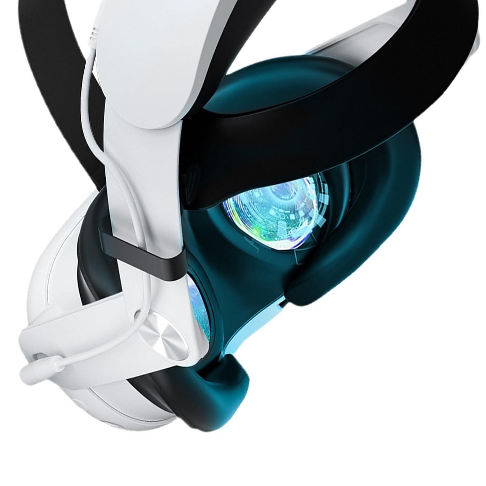 Akku für Headsets mit hoher Kapazität, 10.000 mAh, schnelles Aufladen, Kompatibilität mit Mehreren Geräten, verlängerte Laufzeit, tragbare Virtual Reality Headset Ladelösung