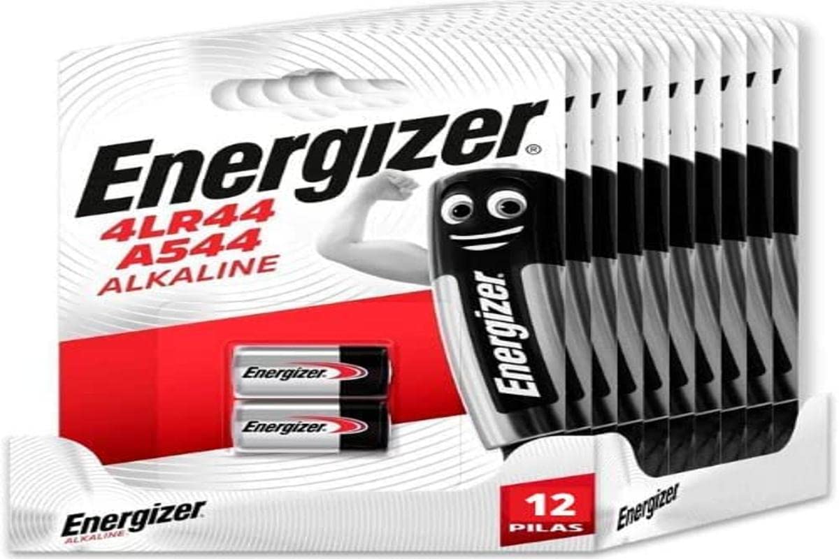Energizer Spezialbatterien 4LR44/A544, 12 Stück, eine Batterie für den Bedarf, ohne zusätzlichen Quecksilber und Leistung für kleine Geräte