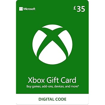 Xbox Gift Card £35 Digital Download