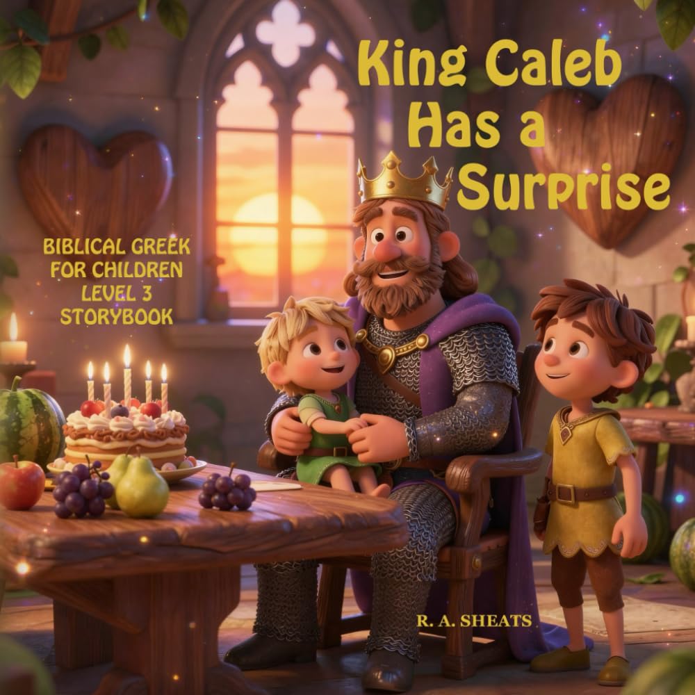 King Caleb Has a Surprise: Biblical Greek for Children Level 3 Storybook