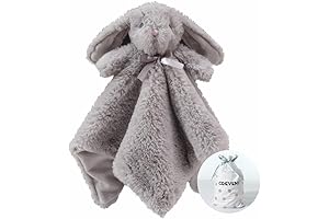 CREVENT Irresistibly Soft Baby Bunny Blanket
