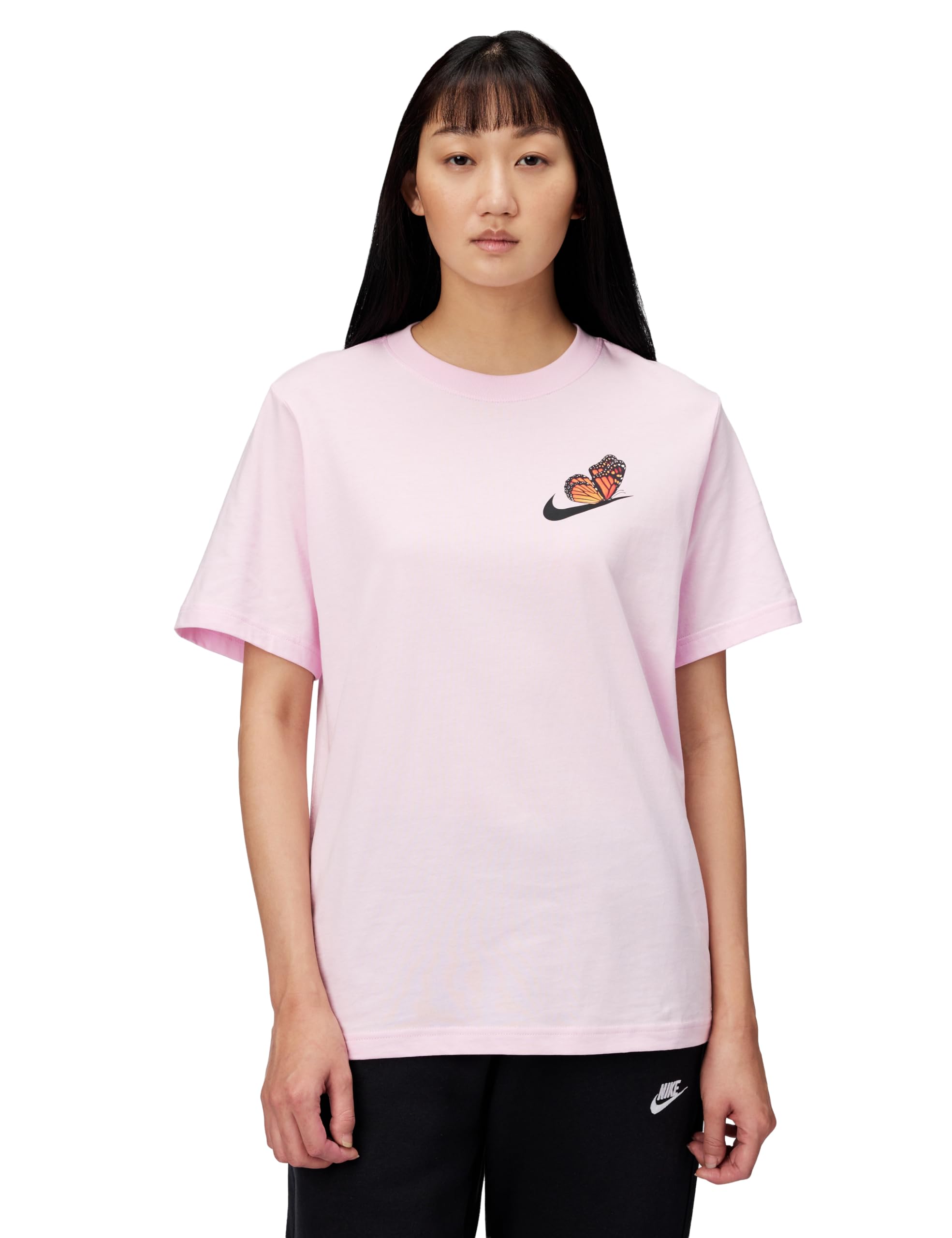 Nike Womens Sportswear Butterfly Boyfriend T-Shirt