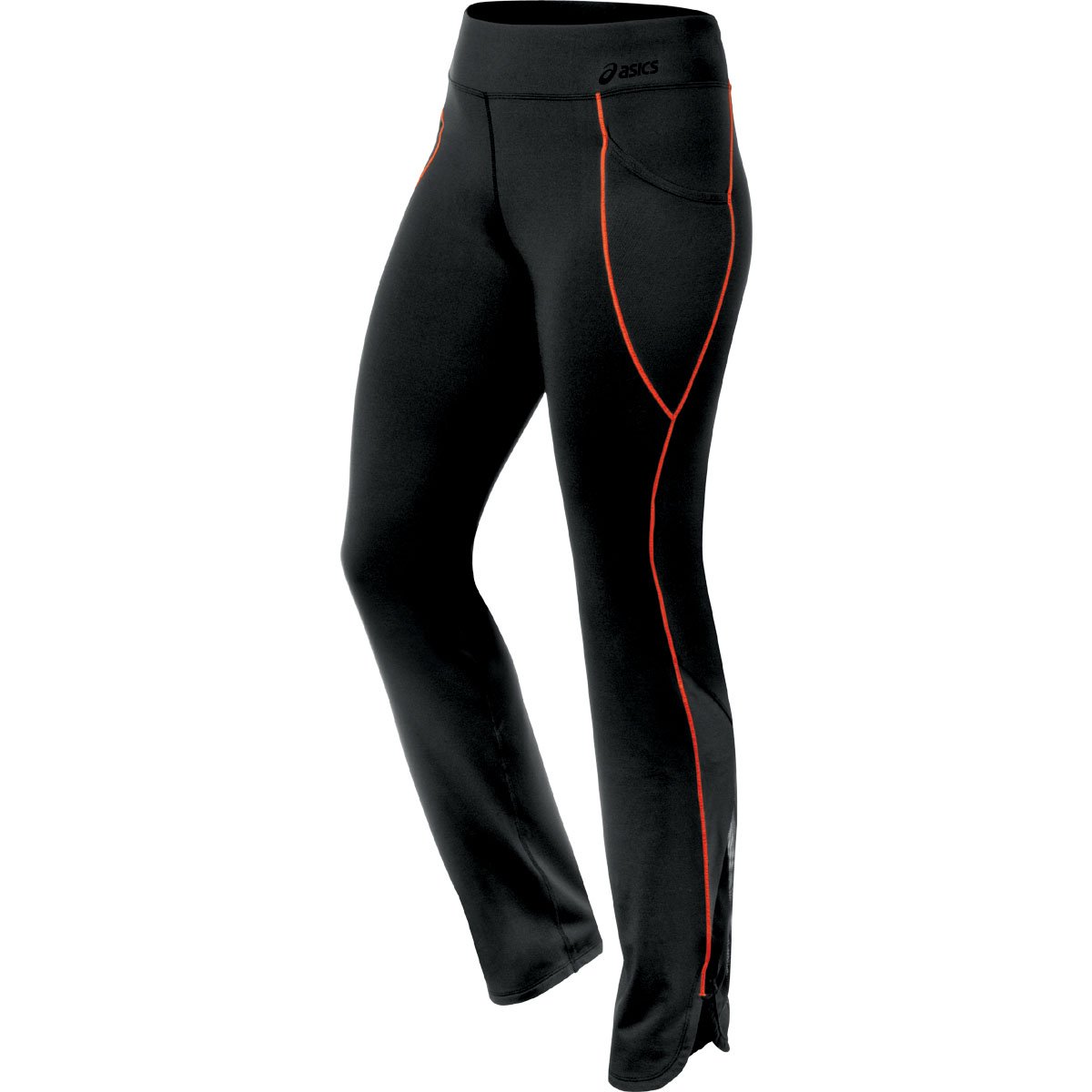 ASICS Women's Fit-Sana Scalloped Pant, Cherry Tomato, Large