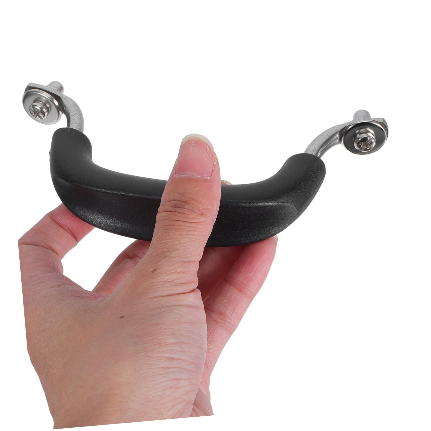 Hohopeti Pomo de Tapa de Olla de Doble Orificio, 6 Piezas, Negro