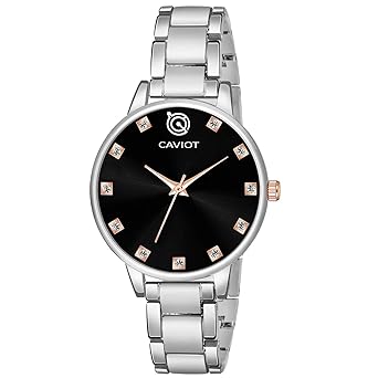 Caviot Round Dial Analogue Watch for Womens & Girls