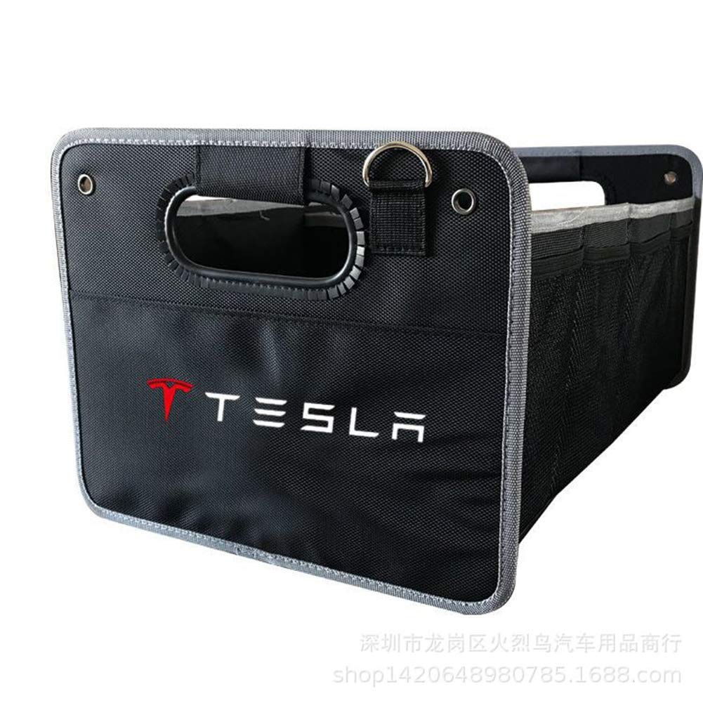 Buy Auto Trunk Organizer Collapsible Cargo Storage Container Black for