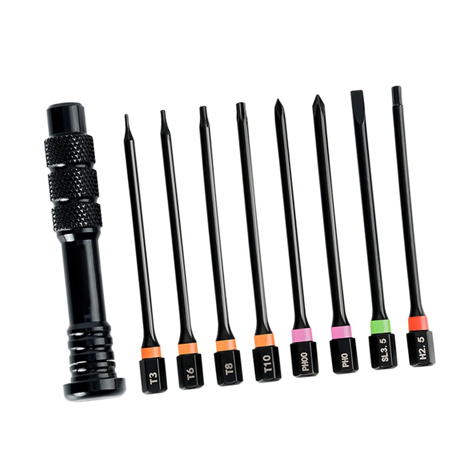 Netbiio Multicolor Fishing Enthusiast Screwdriver Set Features A Fishing Driver With Ergonomic Design And High Strength Steel Bit Non-Slip Handle