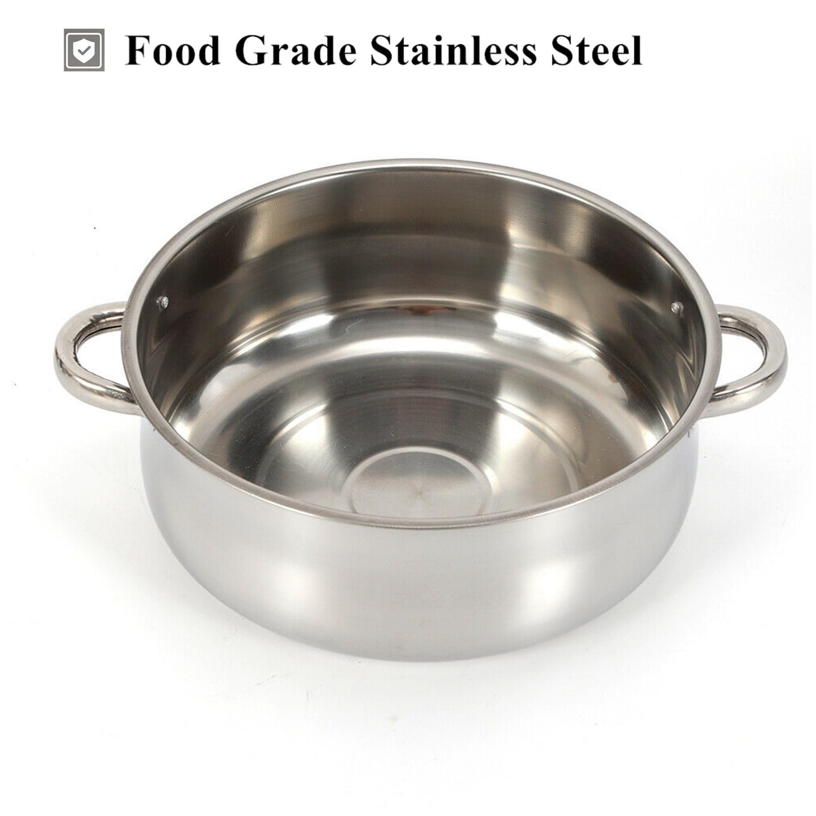 Stoompan Eurocuisine rvs grepen 16cm - Jan van Peer