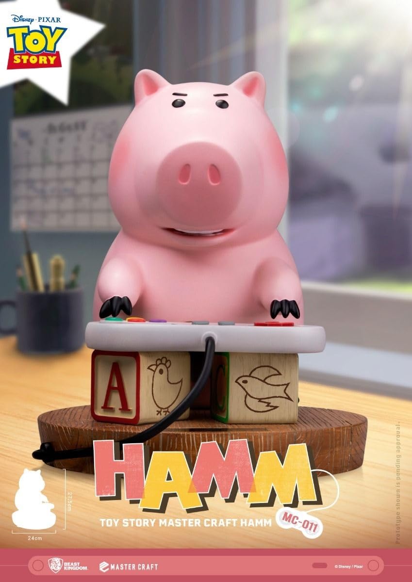 Amazon.com: Beast Kingdom Toy Story: Hamm MC-011 Master Craft  