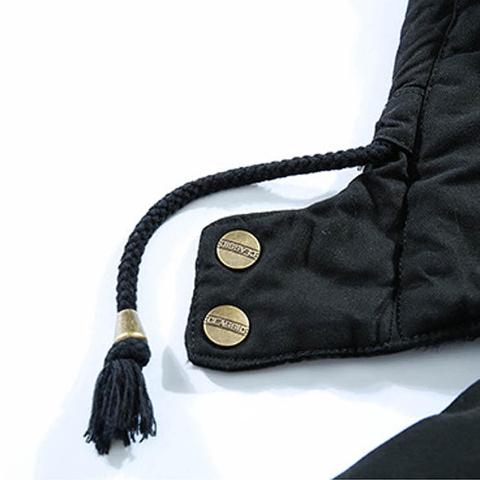 Winterjacke Fleece Futter Herren, Winterparka Herren Warm, Gefütterte Jacke Mit Kapuze Übergangsmantel Mit Taschen Klassischer Arbeitsjacke Thermo Herrenmantel Outdoorjacke Parker Sportjacke
