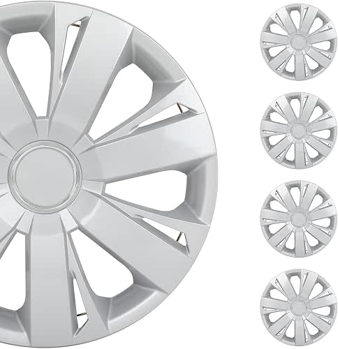 SCITOO Premium 16 Inch Hubcaps Set of 4 Wheel Rim