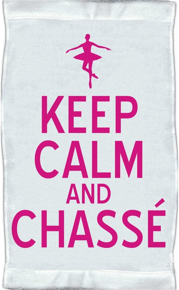 Keep Calm and Chassé Sweat Towel (Color=Red) image 3