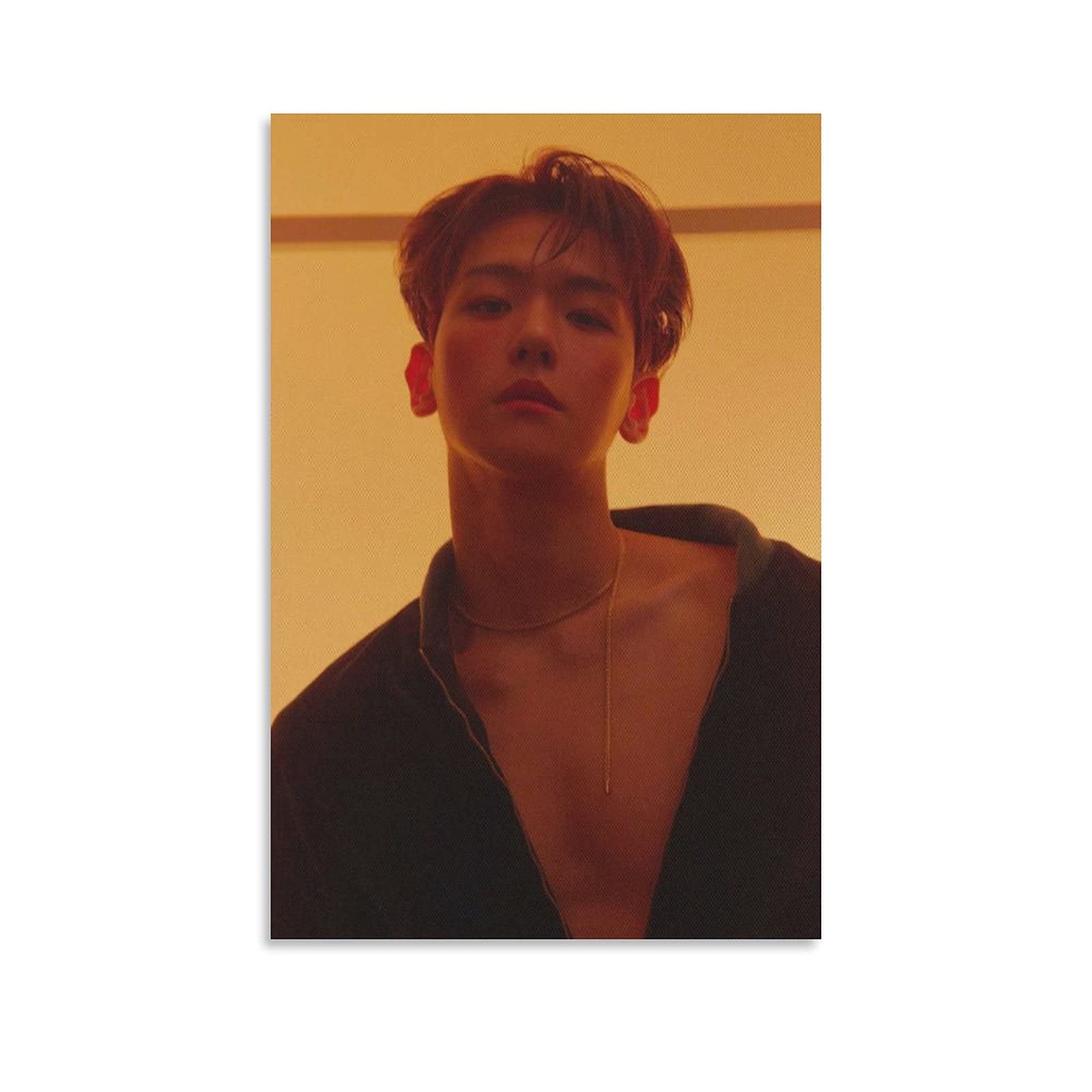 yoggoo Star Boy Band Group EXO Kpop Candy Teaser Baekhyun Cool Sexy Poster Decorative Painting Canvas Wall Art Living Room Posters Bedroom Painting 16×24inch(40×60cm)