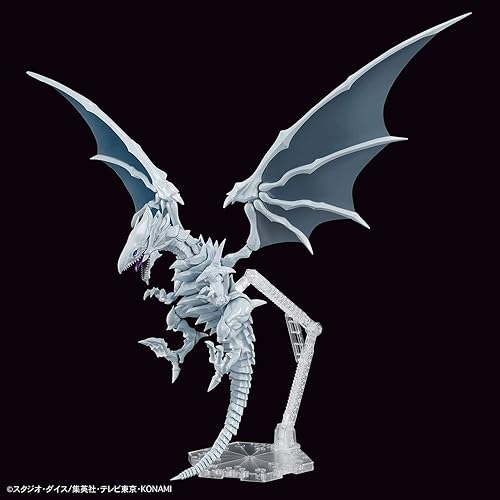 Miniatura 9 de Bandai Hobby - Yu-Gi-Oh! - Dragón blanco amplificado de ojos azules, kit de modelo estándar de Bandai Spirits