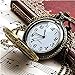 Imagen de ZHOUBA Reloj de bolsillo de cuarzo con cadena de latón vintage con diseño de tren de vapor
