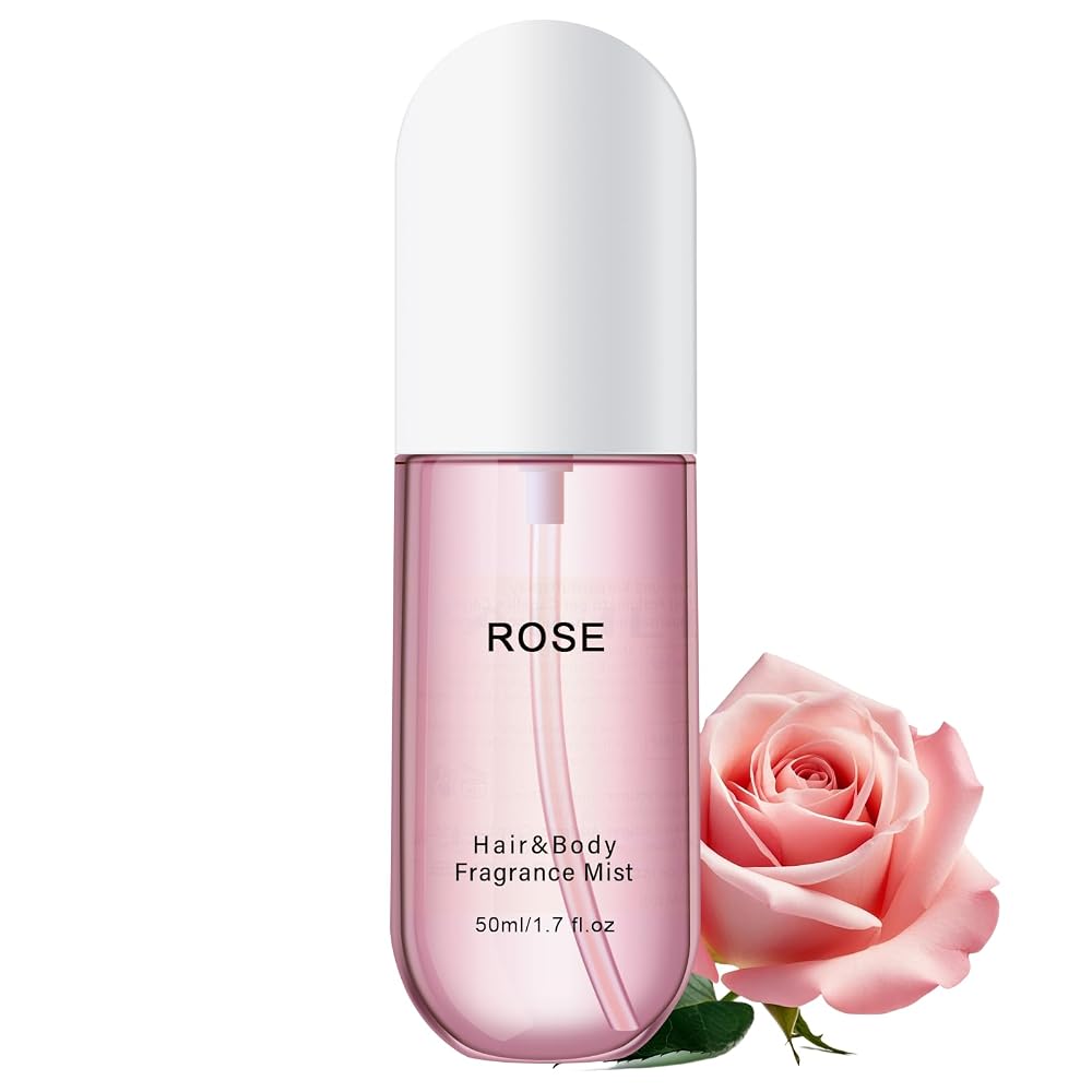 KYDA Rose Hair Perfume Mist for Women, Hair & Body Fragrance, Infused
