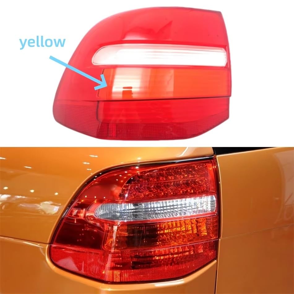Feu arrière pour Cayenne 2007 cassé ? Solution coque remplacement phares voiture jaune - 3