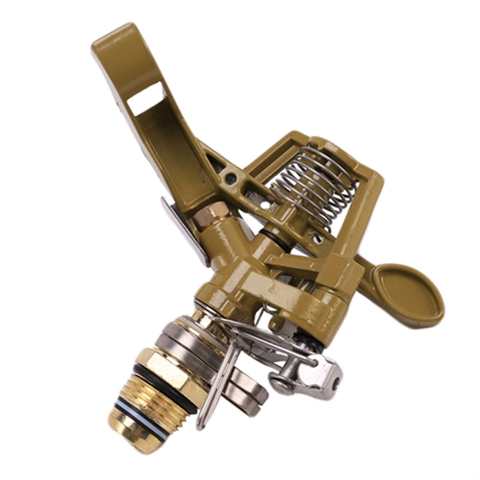 Irrigazione Irrigazione Attrezzature 360 ° Rotary Lega di Acqua Zinco Irrigazione Spruzzatore Irrigatore per Giardino Prato Corte(4
