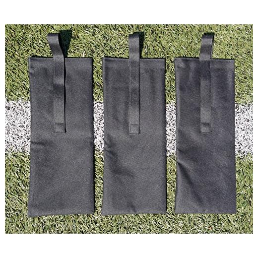 Spruce Athletic Sandbags (Set of 3) for pop up Goals and Other Sports Equipment