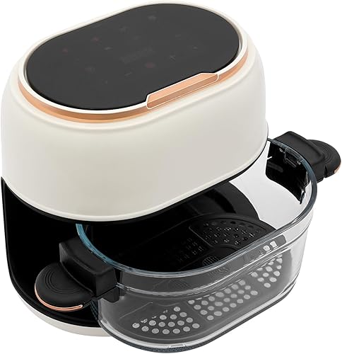 Miniatura 5 de Freidora de aire de 3.6 cuartos de galón con pantalla táctil, freidora de aire caliente LED de 140-374  de calentamiento preciso, cesta de hornear