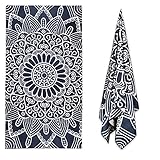 Sand Proof Microfiber Beach Towels – 60' 30' Quick Fast Dry Beach Towel Alpaca Pattern Oversized Compact Blanket for Outdoor Travel Swim Pool Camping Sand Personalized Free Lightweight