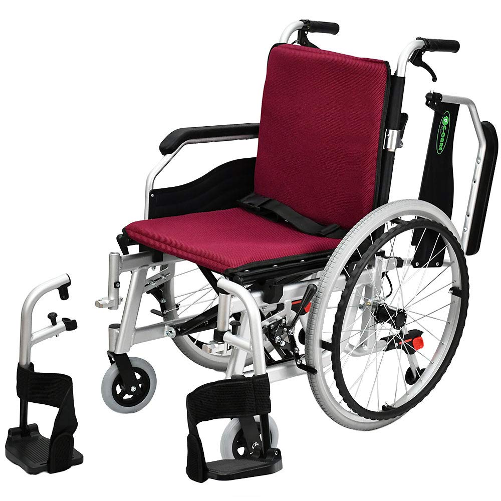 Amazon | G-CARE 自走式アルミ製多機能タイプ車いす GC22-WHU-001 