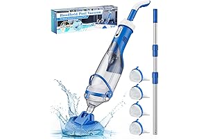 Cordless Battery-Powered Inground Pool Vacuum with Advanced Suction and Rechargeable Technology