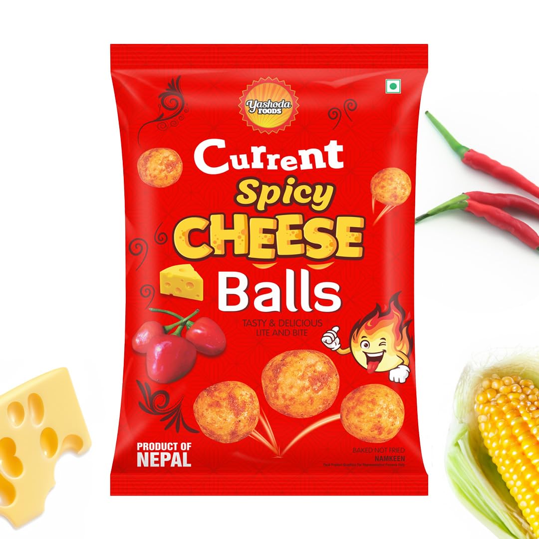 Current Healthy Spicy Cheese Balls Snacks | Ready-to-Eat Puff Snacks | Baked Snacks Item | Healthy, Tasty and Crunchy Cheese Balls | 60 gm (B0CT273DD1) Amazon Price History, Amazon Price Tracker