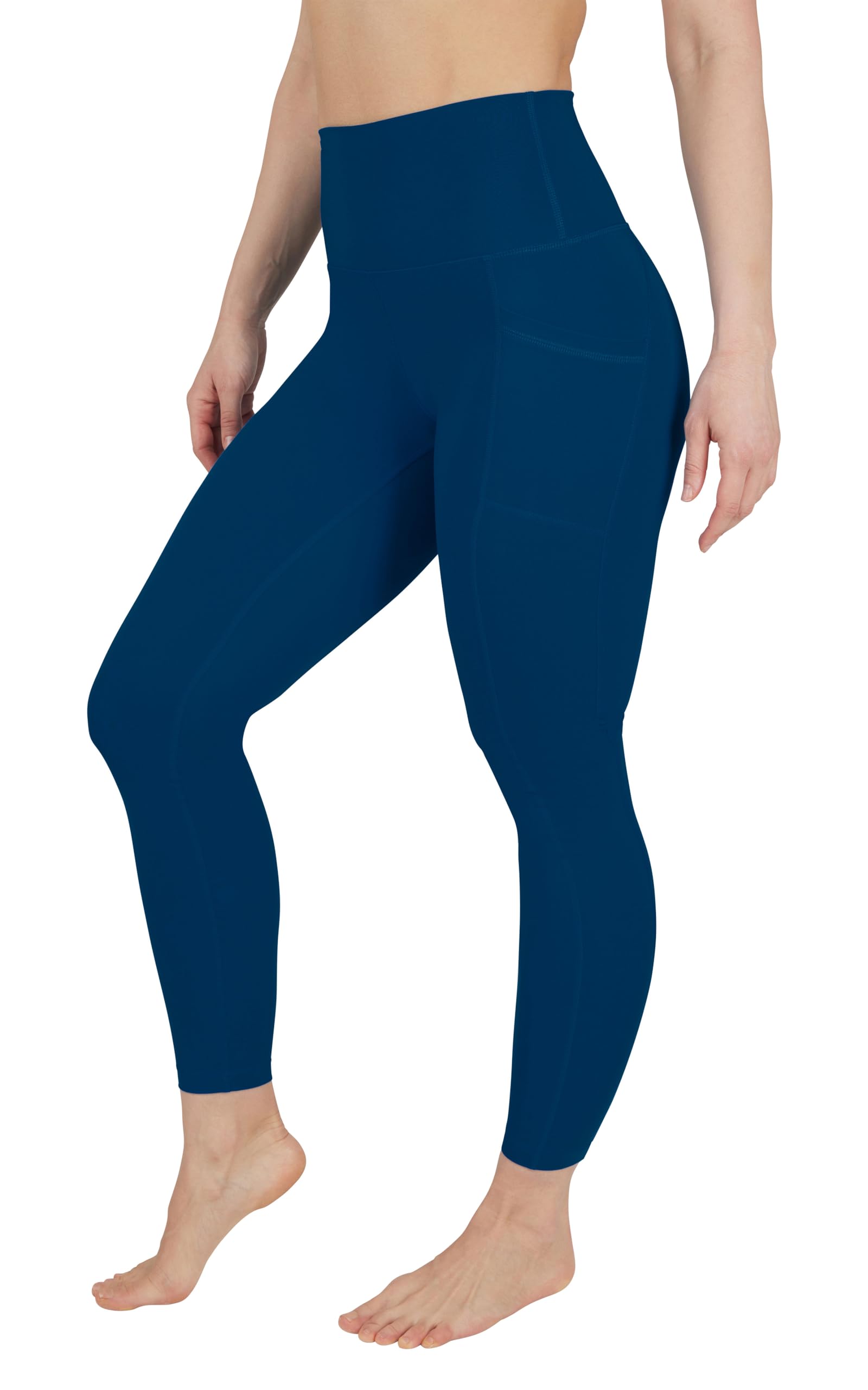 90 Degree By Reflex High Waist Fleece Lined Leggings with Side Pocket - Yoga Pants