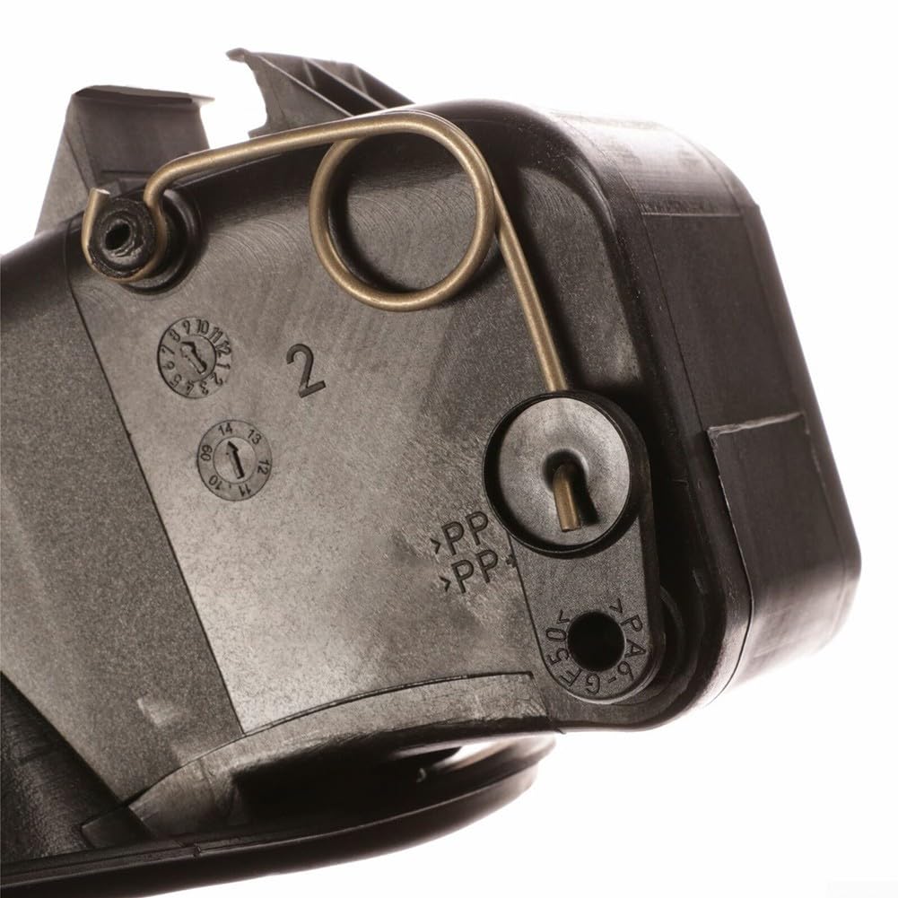 Carcasa de tubo de llenado de tanque de combustible, carcasa de tubo de llenado de tanque de combustible para Ford Focus 2004 2008, diseño mejorado del disipador de calor