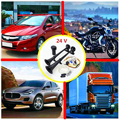 YIYDA Clacson per auto 160db Car Horn 24V Tromba