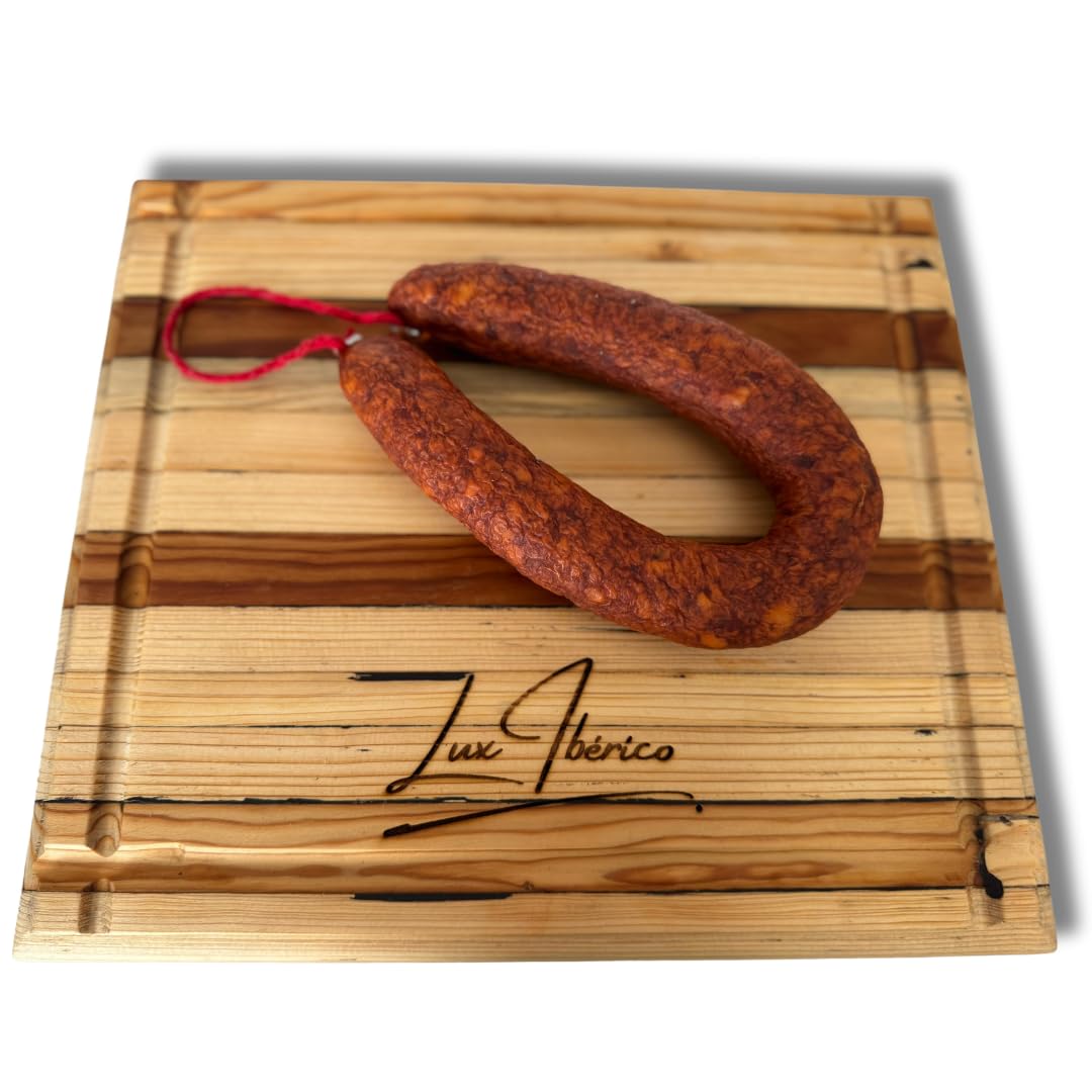 LUX IBÉRICO - Morcilla Patatera Ibérica (250g) – Embutido Tradicional - Origen Extremadura - Envasado al Vacío (PICANTE)