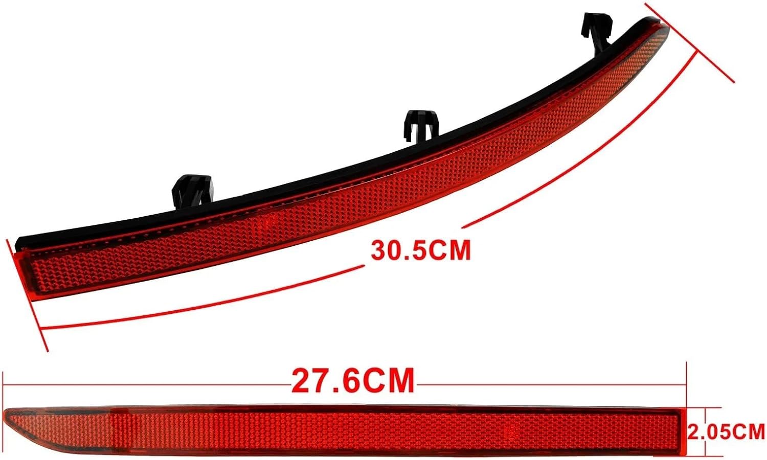 車用リアリフレクター Compatible With For Tiguan 5N 2008 2009 2010 2011 2012