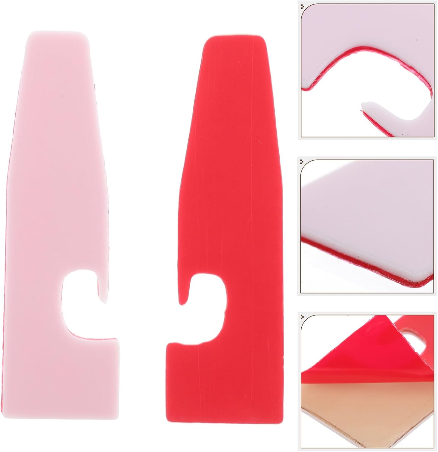 15pcs Overlock Presser Foot Pads for Sewing Machines, Plastic