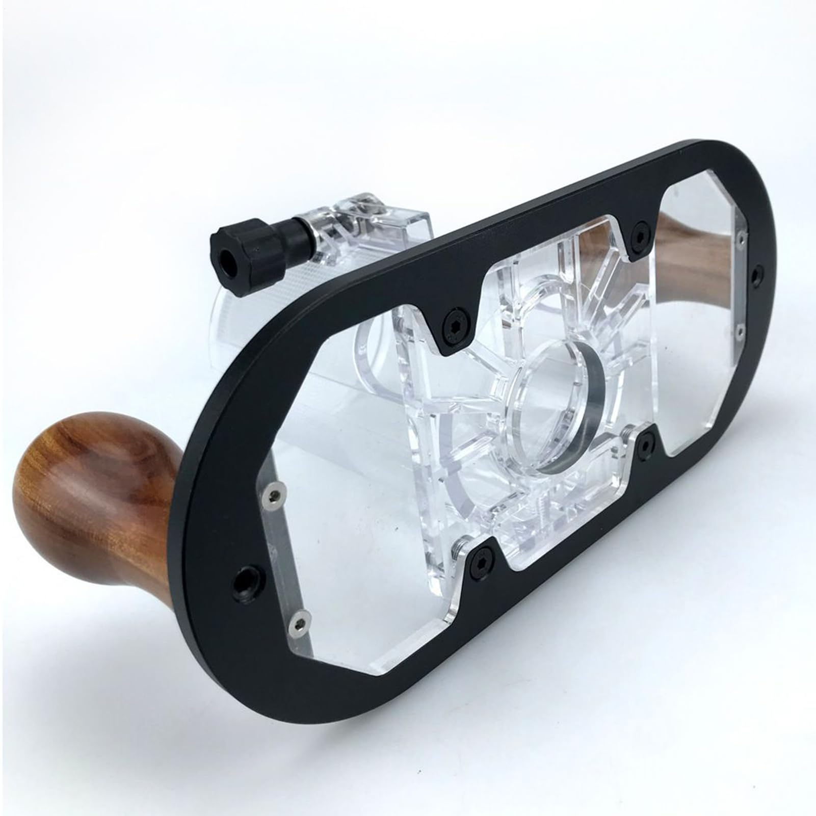 Base para trituradora cepilladora - Base de enrutador transparente para rascador | Accesorio de herramienta eléctrica para principiantes profesionales apasionados DIY Hogar Empresa