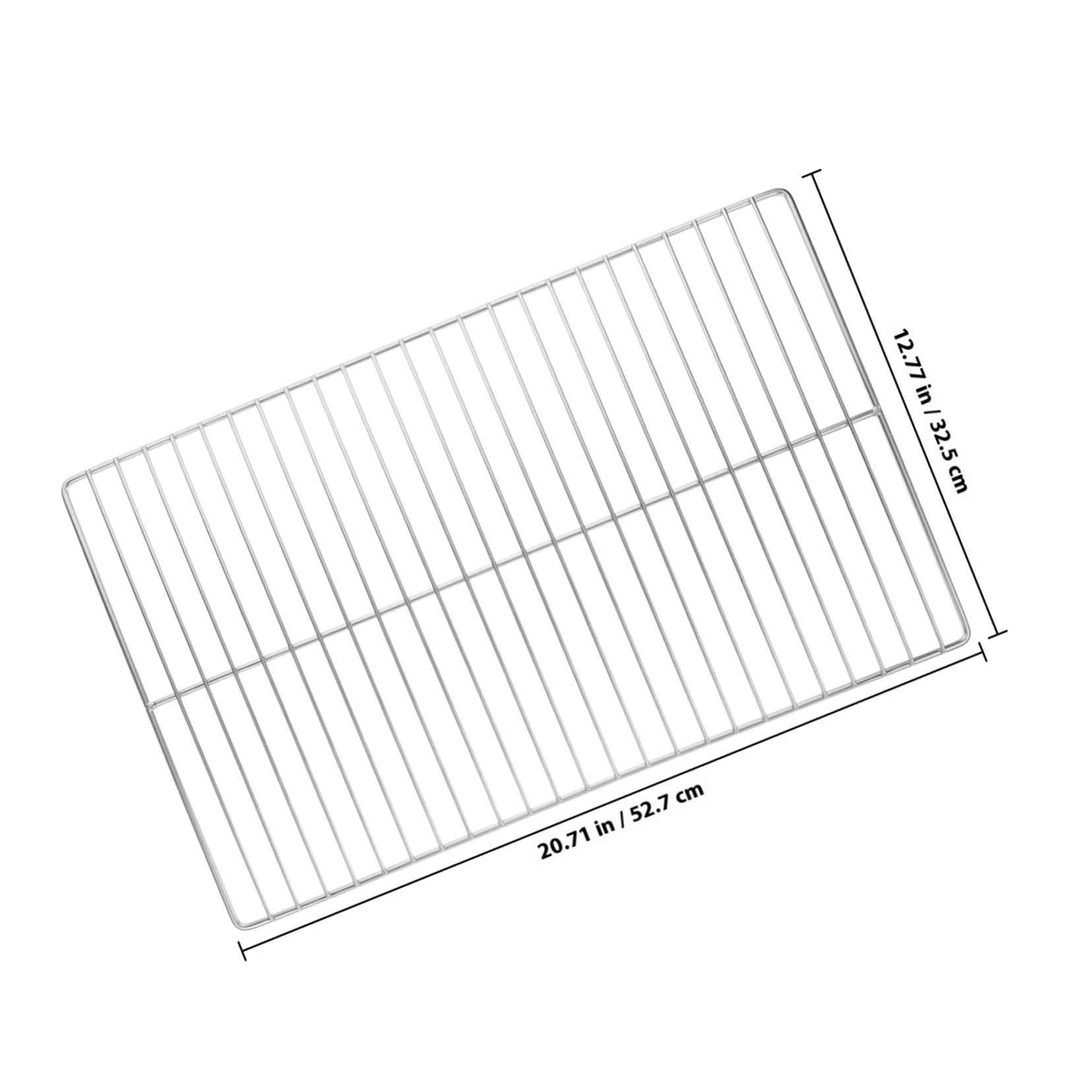 Griglia per barbecue in acciaio inox, griglia di ricambio per barbecue all'aperto, perfetta per carne, verdure, pollame e pesce, accessorio da cucina multiuso