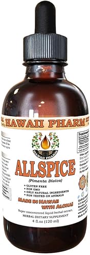 HawaiiPharm Pimienta Dioica - Tintura de extracto líquido de pimienta de Jamaica 4 oz (4.1 fl oz)