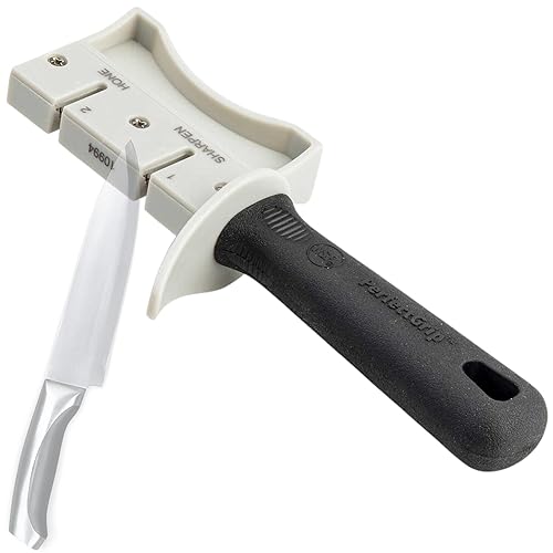 TableCraft Products 10994 - Afilador de cuchillos, talla única, color blanco