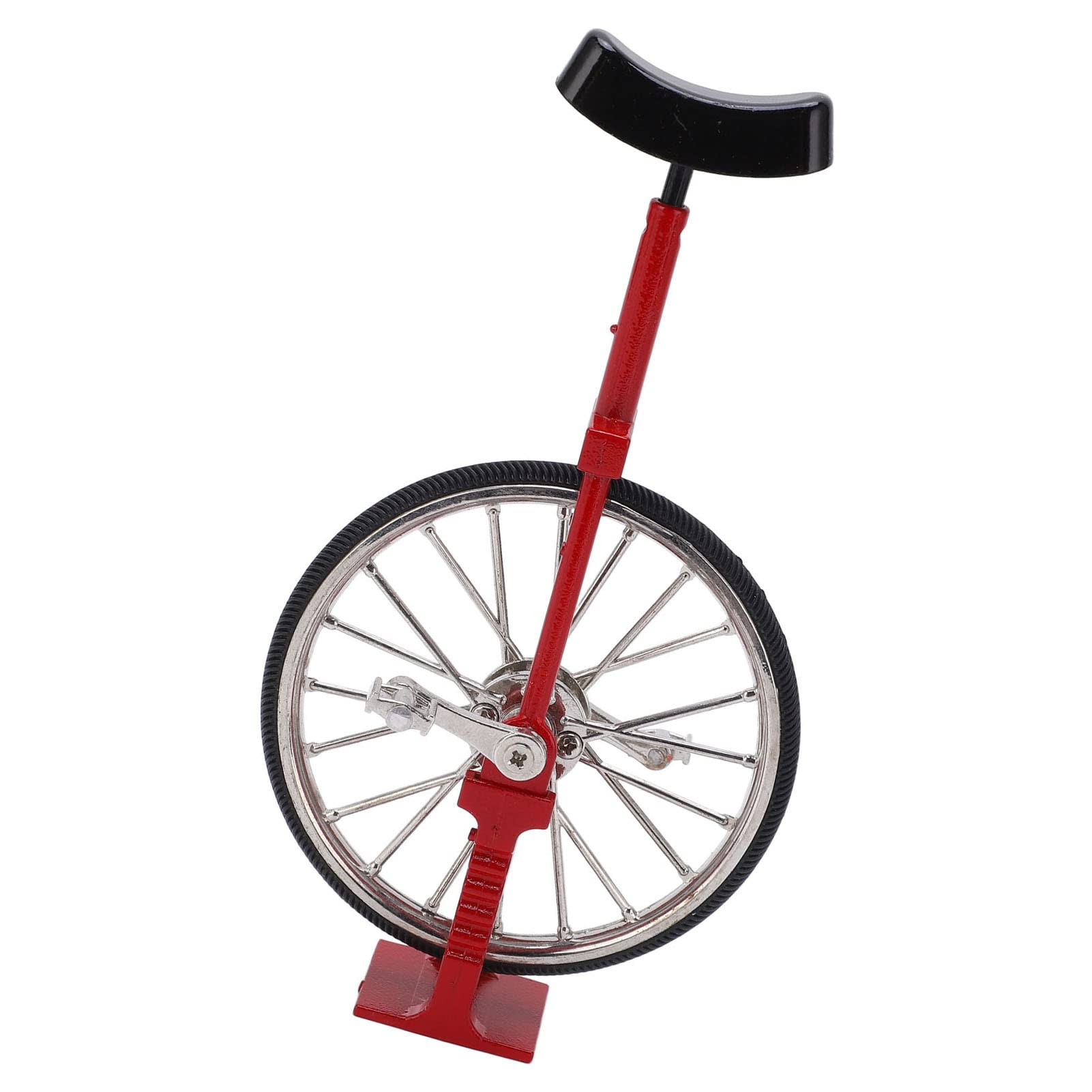Brrnoo Uniciclos para Adultos, Juguete de Monociclo Modelo de Monociclo Simulado Diseño Vívido Hermoso Exquisito Aleación de Aleación de una Sola Rueda Adorno para Bicicleta de Joy