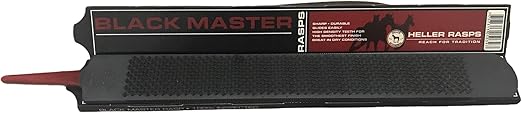 Heller Black Master Hoof Rasp, Case Hardened Steel, 42.5 x 4.3 x 0.5 cm, 1.4 pounds