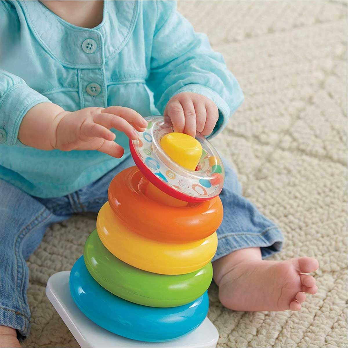 FISHER PRICE-Renkli Halkalar Gjy49