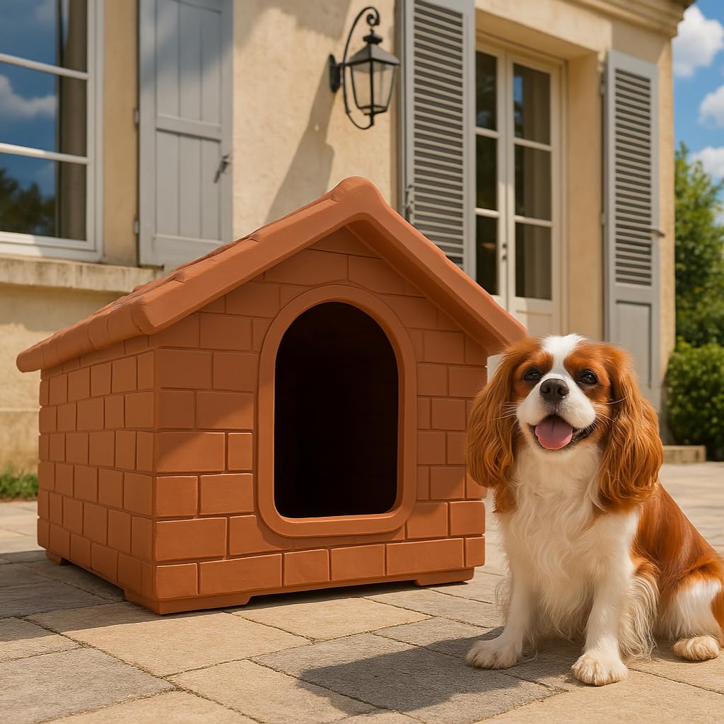 Caseta exterior para perro