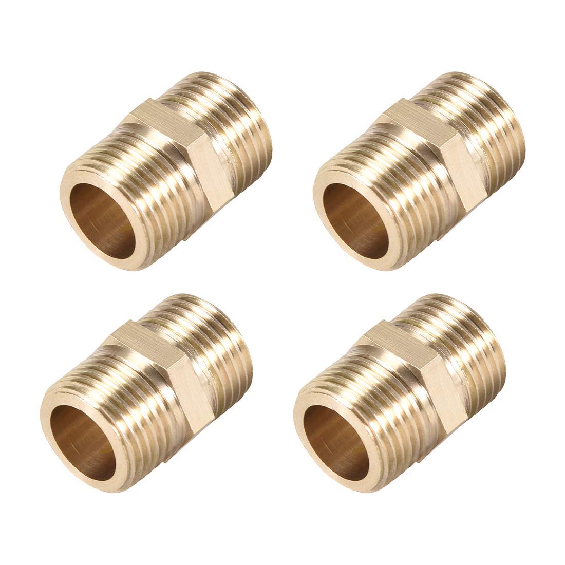 Tubo In Ottone Raccordo Per Capezzolo Esagonale Adattatore Attacco Rapido G 1 - Foto 3